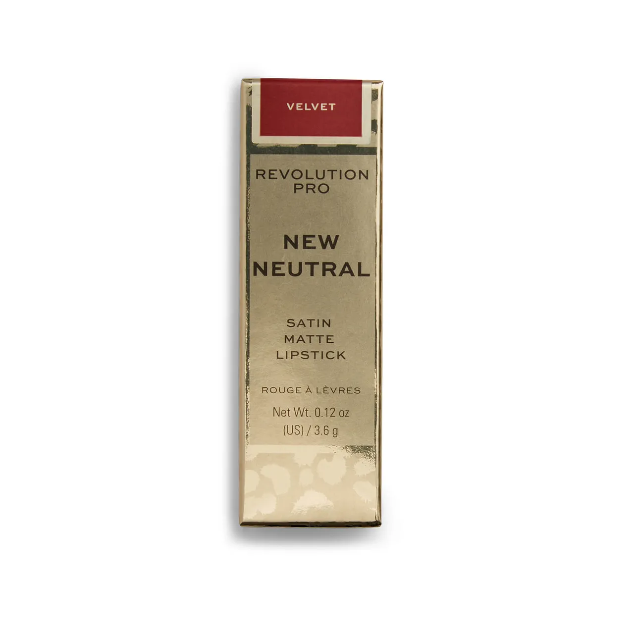 Revolution Pro New Neutral Satin Matte Lipstick 3.6g (Various Shades) - Velvet