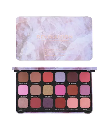 Revolution Womens Forever Flawless Unconditional Love Eyeshadow Palette 18 x 1.1g - One Size