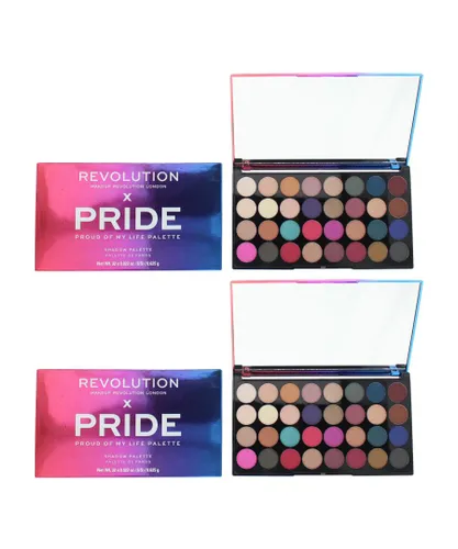 Revolution Womens Pride Proud Of My Life Eyeshadow Palette 20g x 2 - NA - One Size