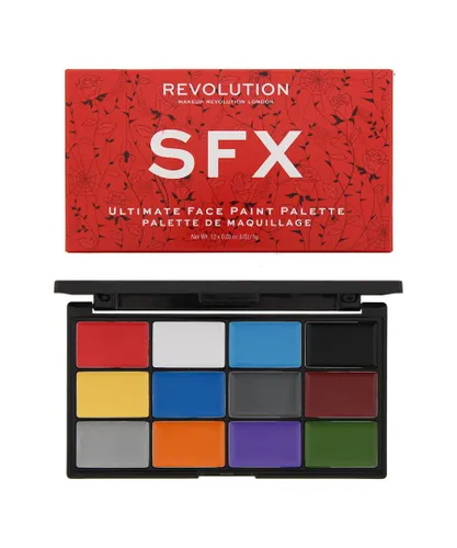 Revolution Womens SFX Face Paint Palette 12 x 1g - NA - One Size