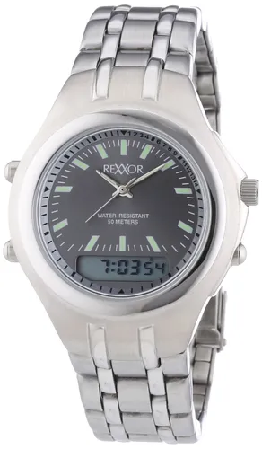 Rexxor Men's Wristwatch Quartz with Grey Dial