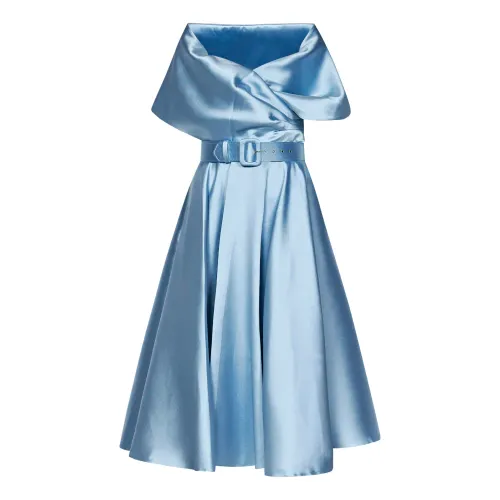 Rhea Costa , Rhea Costa Dresses Clear Blue ,Blue female, Sizes: