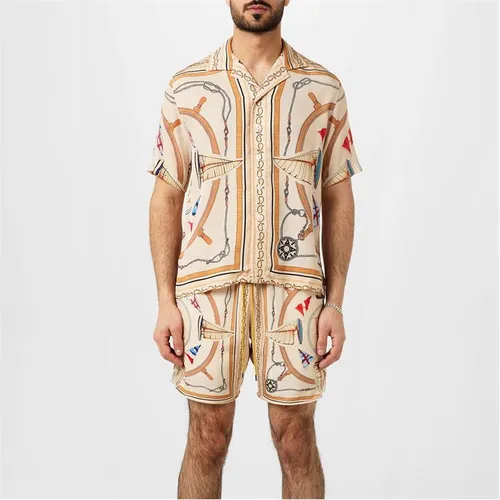 RHUDE Nautical Silk Shirt - Multi