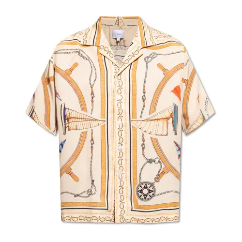 Rhude , Silk shirt ,Multicolor male, Sizes: