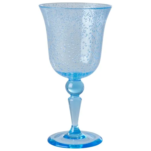 Rice - Acrylic Wine Glass in Bubble Design - Mug size 360 ml, blue