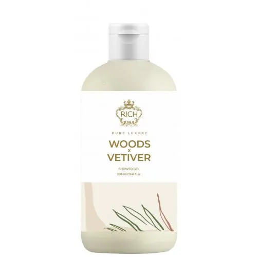 Rich Pure Luxury Woods & Vetiver Shower Gel 280ml