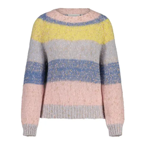 Rich & Royal , Round-neck Knitwear ,Multicolor female, Sizes: