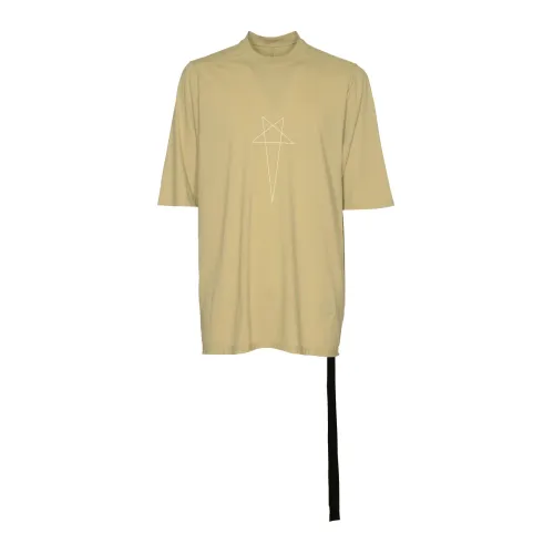 Rick Owens , Drkshdw T-shirts and Polos ,Beige male, Sizes: