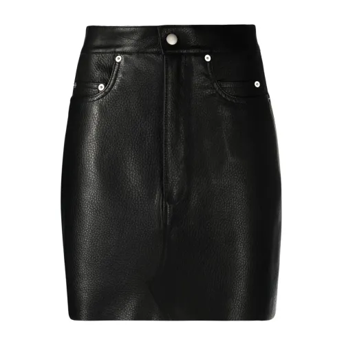 Rick Owens , Lido mini skirt ,Black female, Sizes: