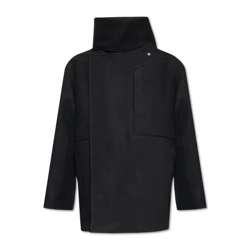 Rick Owens , ‘Luxor Caban’ short coat ,Black male, Sizes: