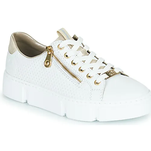 Rieker  ALULA  women's Shoes (Trainers) in White