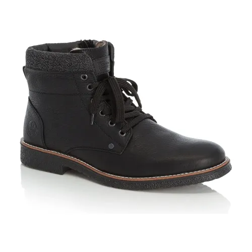 Rieker , Black Casual Ankle Boots ,Black male, Sizes: