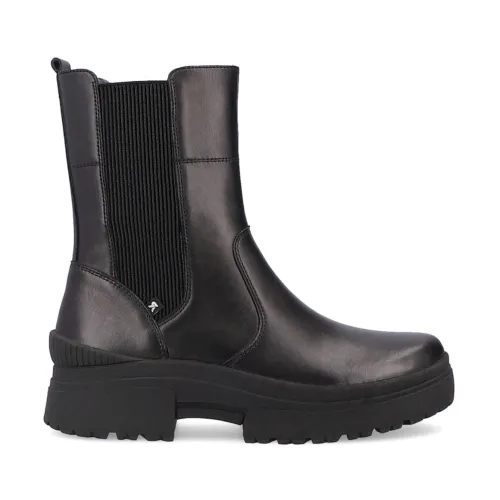 Rieker , Black Closed Ankle Boots ,Black female, Sizes: