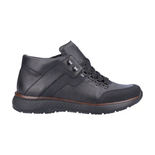 Rieker , Casual Black Closed Boots ,Black male, Sizes: