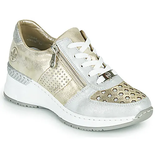 Rieker  LEA  women's Shoes (Trainers) in Gold