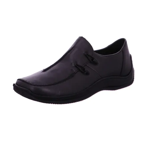 Rieker Women L1751 Celia Slip-On Shoes - Black 7.5 UK