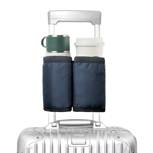 riemot Luggage Travel Mug Holder Free Hand Drink Caddy -