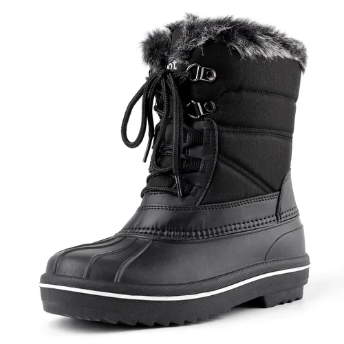 riemot Women's Non-Slip Lined Winter Boots