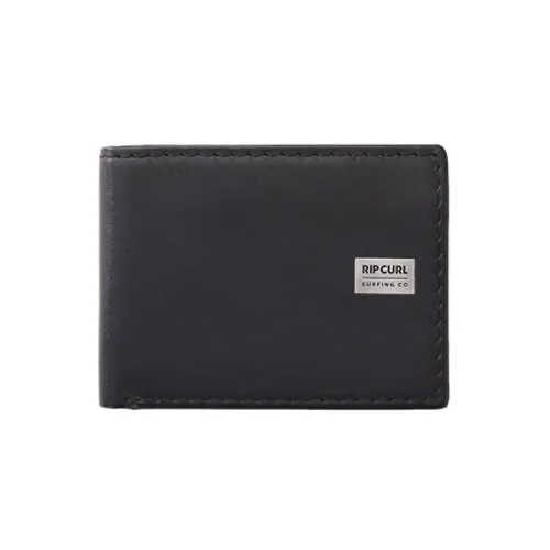 Rip Curl Marked RFID Leather Wallet - Black - O/S