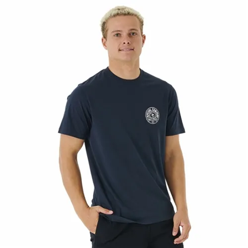 Rip Curl Stapler T-Shirt - Dark Navy