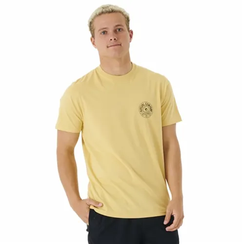 Rip Curl Stapler T-Shirt - Washed Yellow