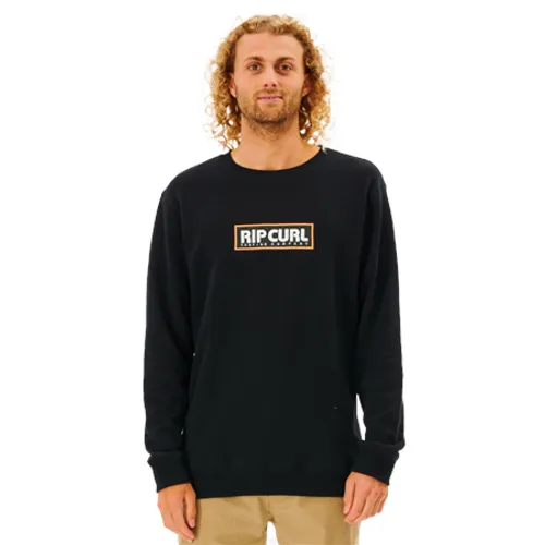 Rip Curl Surf Revival Fleece Sweatshirt - Black