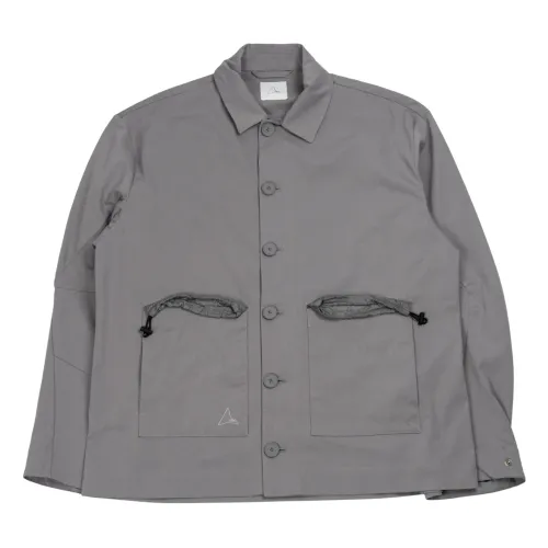 ROA , Grey Chore Shirt Rbmw066Fa48 ,Gray male, Sizes: