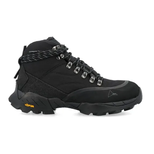 ROA , Men Shoes Sneakers Black Ss23 ,Black male, Sizes: