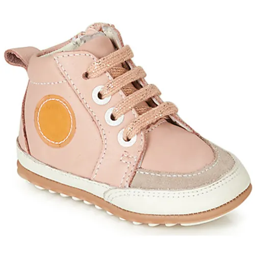 Robeez  MIGO  girls's Children's Shoes (High-top Trainers) in Pink