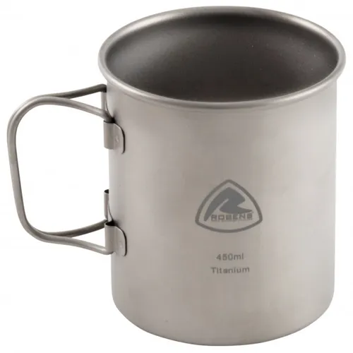 Robens - Titanium Mug - Mug size Ø 8,0 x 9,5 cm, grey