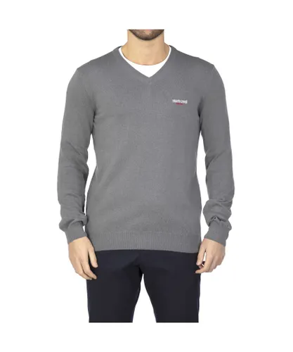 Roberto Cavalli Mens Sport Sweater crew neck - Grey