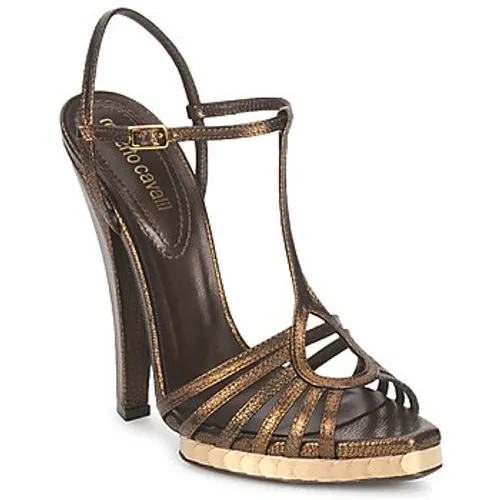 Roberto Cavalli  QDS627-PM027  women's Sandals in Gold