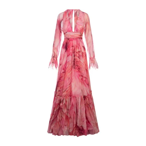 Roberto Cavalli , Roberto Cavalli Dresses Pink ,Pink female, Sizes: