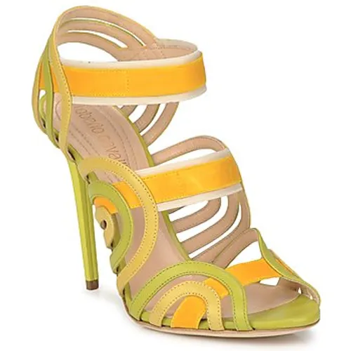 Roberto Cavalli  RPS691  women's Sandals in Yellow