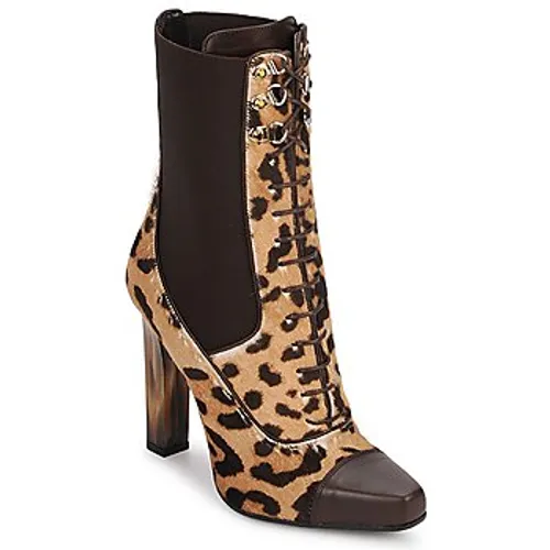 Roberto Cavalli  SPS769  women's Low Ankle Boots in Brown