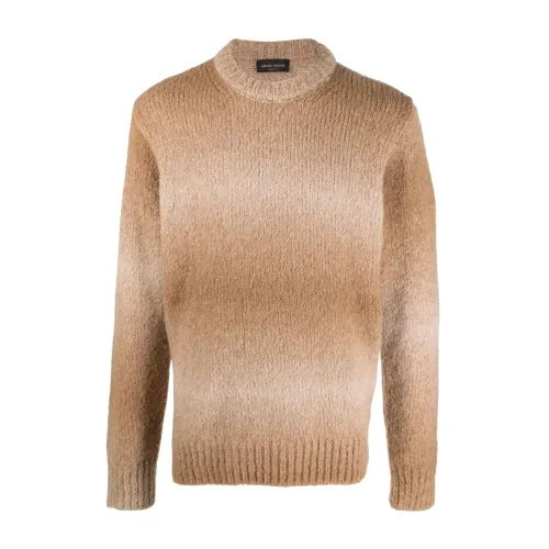 Roberto Collina , Men`s Clothing Sweatshirts Beige Aw23 ,Beige male, Sizes: