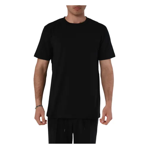 Roberto Collina , T-Shirts ,Black male, Sizes: