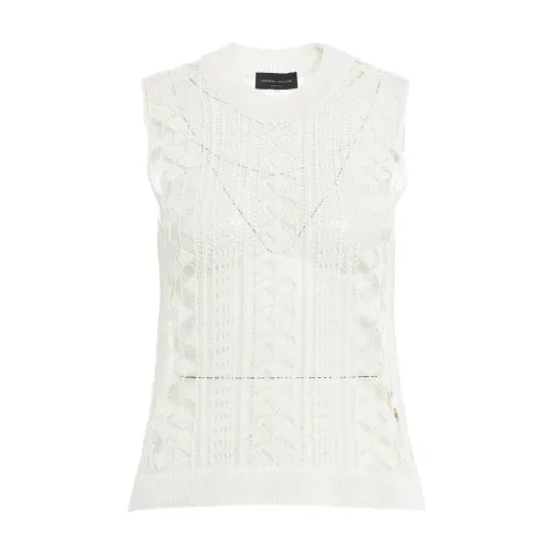 Roberto Collina , White Knitwear for Women ,White female, Sizes: