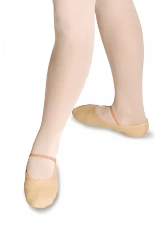 Roch Valley Full Sole Leather Ballet Shoes - Wide Fit C9