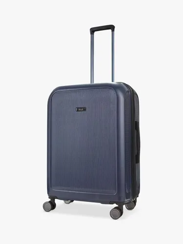 Rock Austin 8-Wheel 70cm Expandable Medium Suitcase - Navy - Unisex