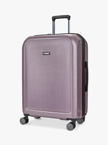 Rock Austin 8-Wheel 70cm Expandable Medium Suitcase - Purple - Unisex