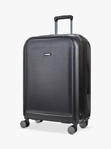 Rock Austin 8-Wheel 79cm Expandable Large Suitcase - Black - Unisex