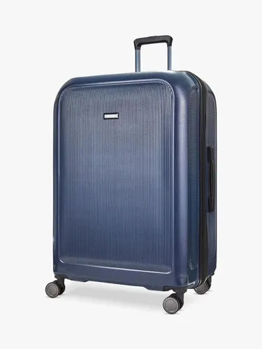 Rock Austin 8-Wheel 79cm Expandable Large Suitcase - Navy - Unisex