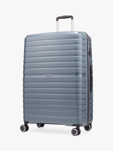 Rock Hydra Lite 8-Wheel 76cm Large Suitcase - Blue - Unisex