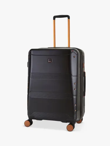 Rock Mayfair 8-Wheel 65cm Medium Suitcase - Black - Unisex