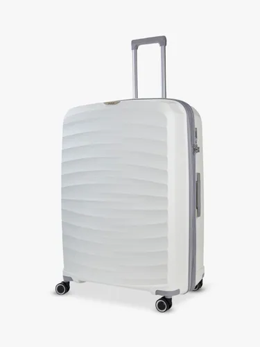 Rock Sunwave 8-Wheel 79cm Expandable Large Suitcase - White - Unisex
