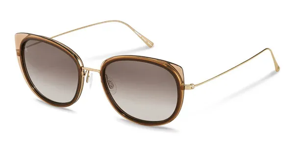 Rodenstock R7416 C Women's Sunglasses Brown Size 54