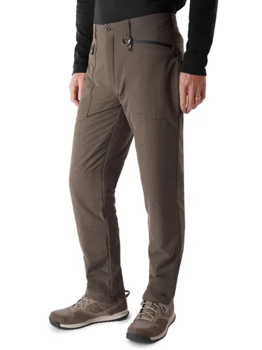 Rohan Winter Stretch Bags Walking Trousers - Dark Olive Brown - Male