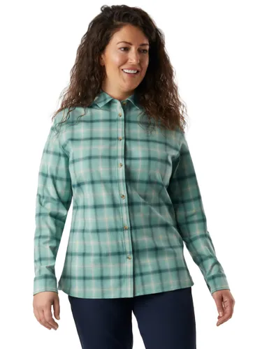 Rohan Women's Cove Check Long Sleeve Shirt - Venice Green - Female