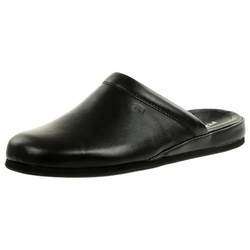 Rohde 6613, Men's Cold-fed slippers, Black (90 Schwarz)